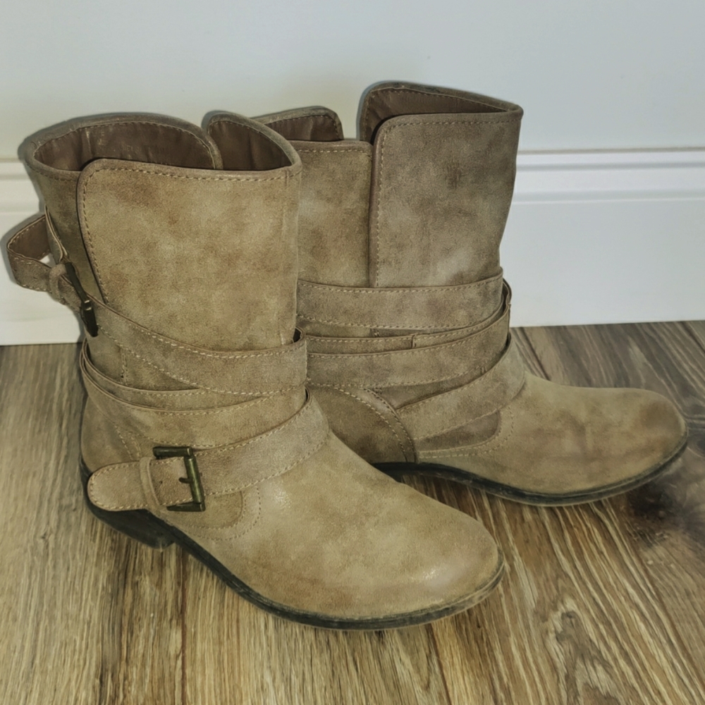 Madden Girl slip on Boots.